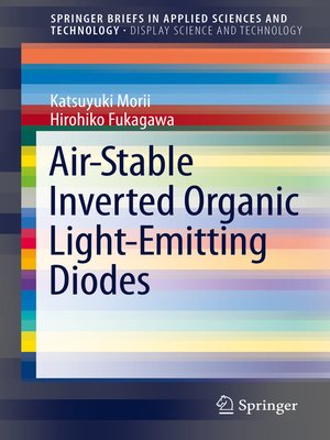 cover image of Air-Stable Inverted Organic Light-Emitting Diodes